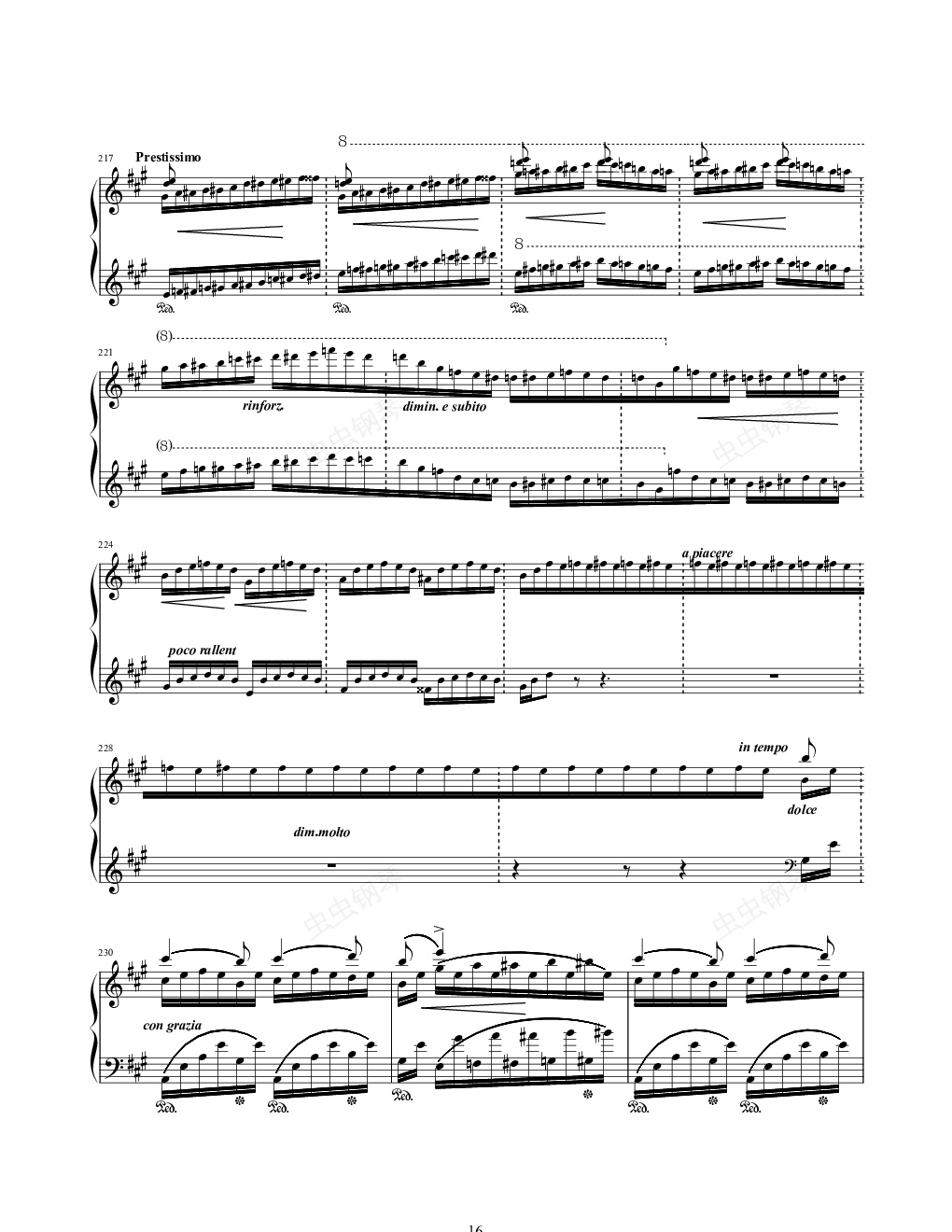 唐璜的回忆34页全谱