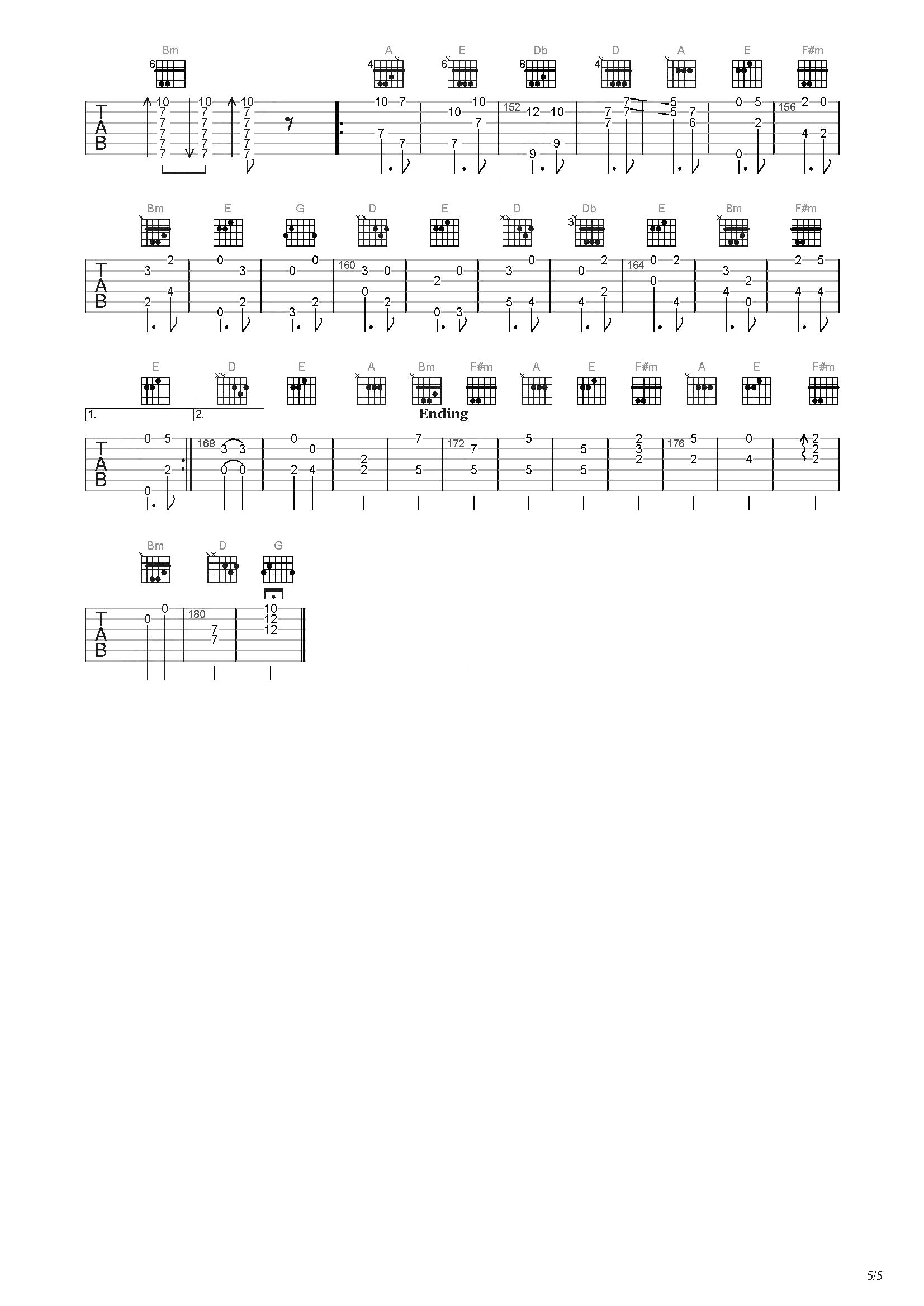 渔舟唱晚双手简谱预览1-钢琴谱文件（五线谱、双手简谱、数字谱、Midi、PDF）免费下载