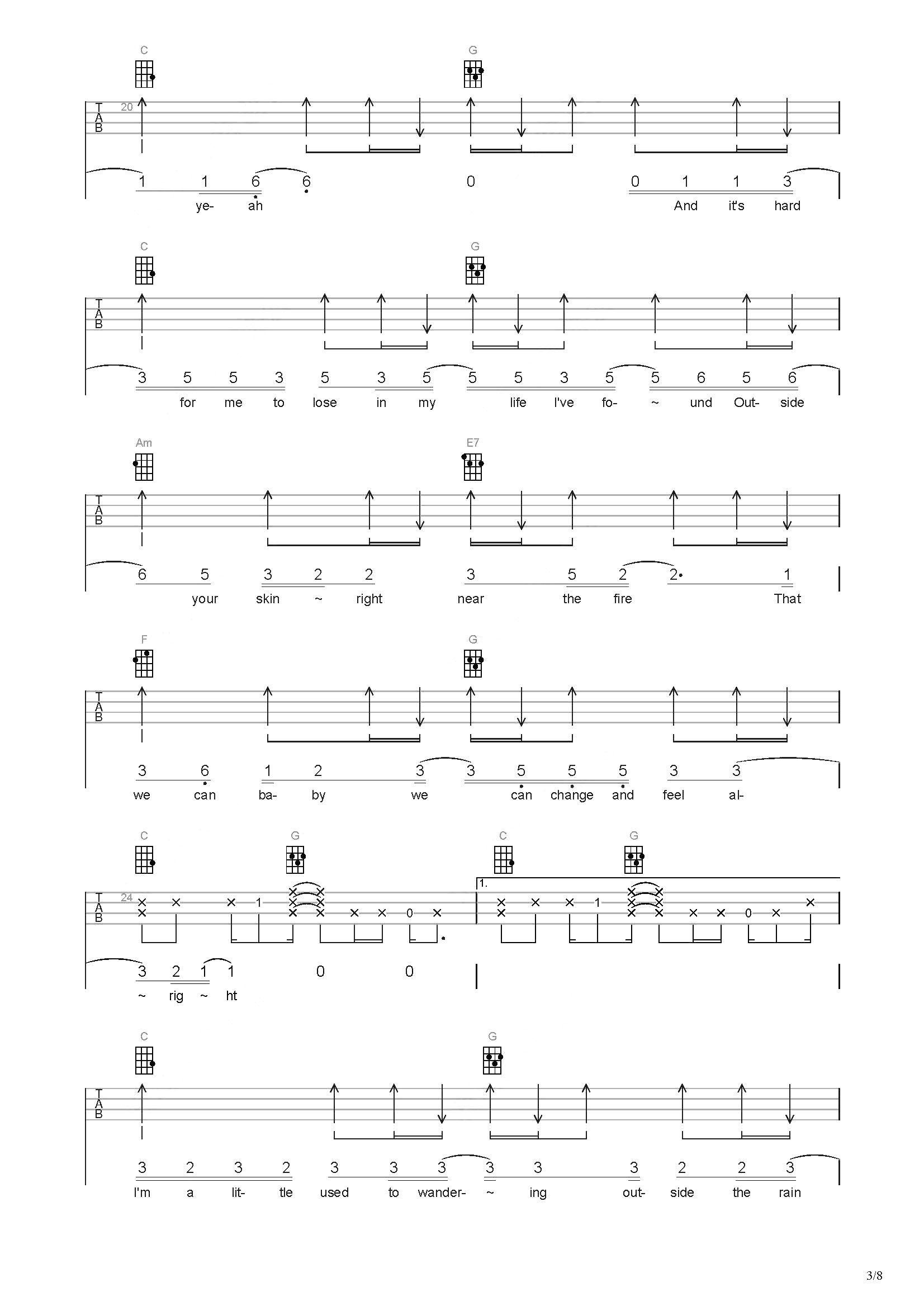 Free简谱-虫虫乐谱