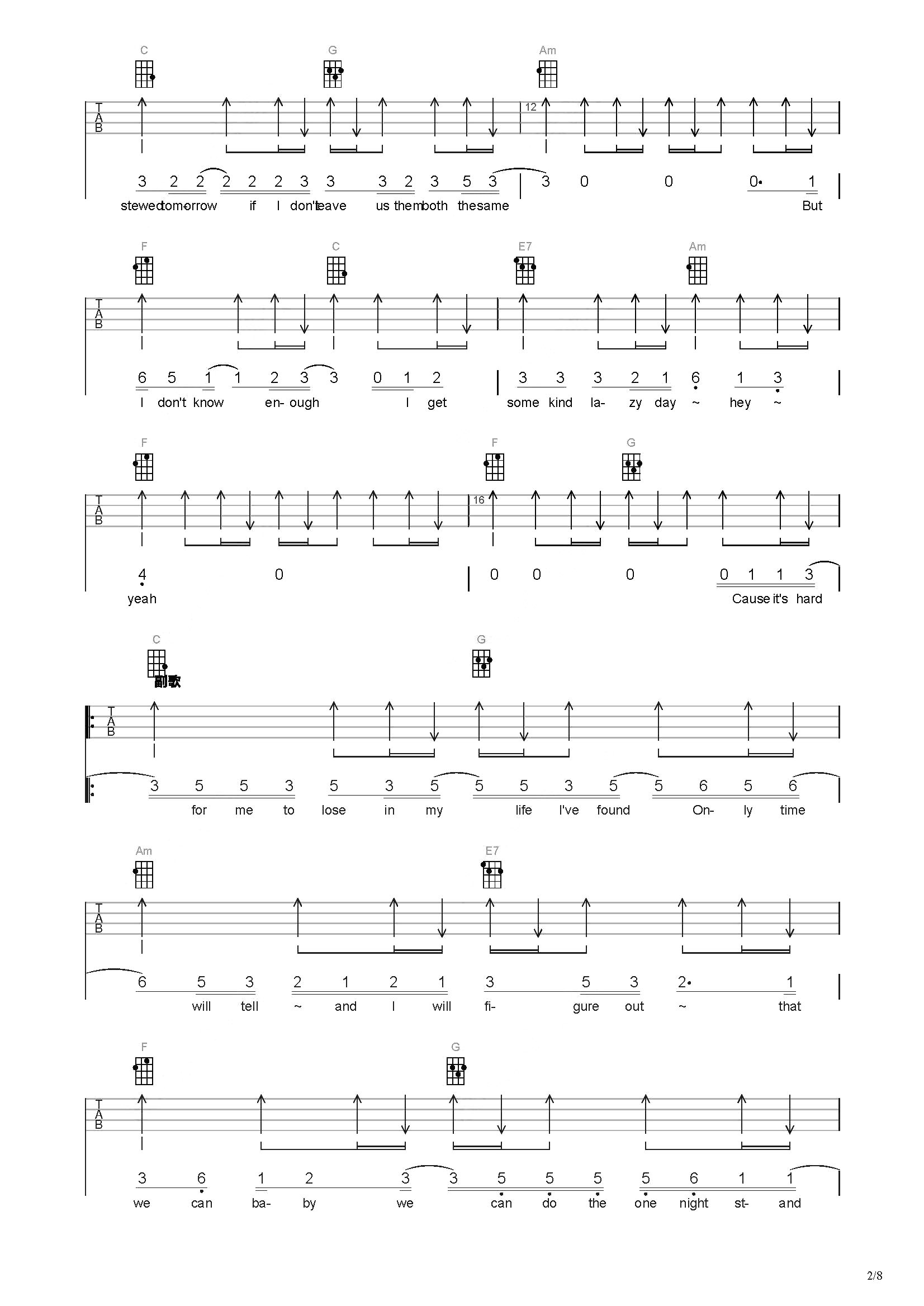 Free简谱-虫虫乐谱